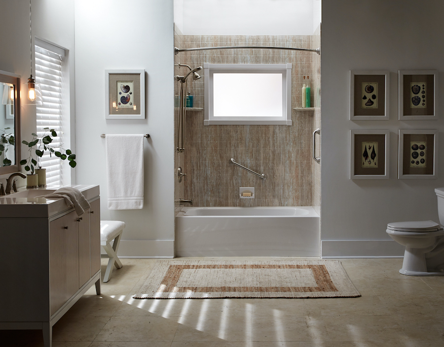 New Bath Planet bathtub replacement installed in a Ferndale Michigan home